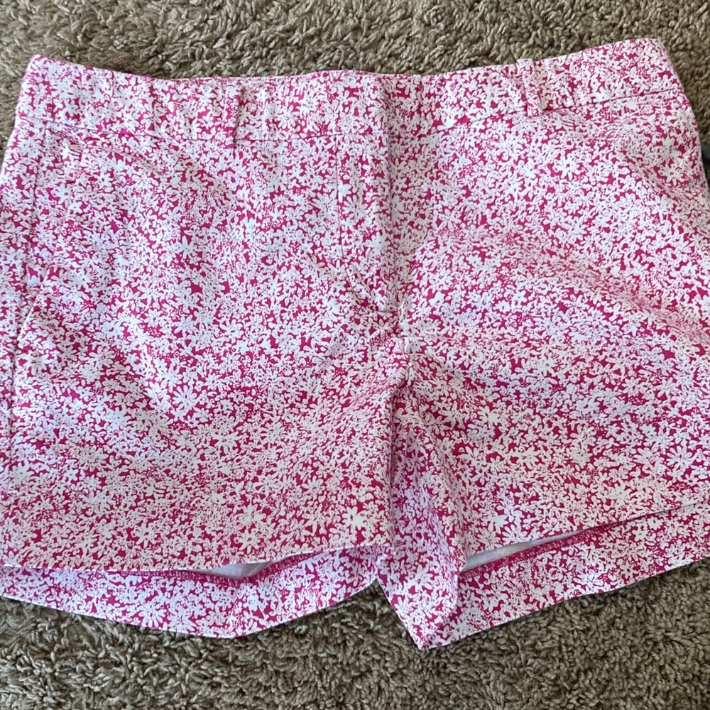 Michael Kors Pink and White Flower Short
